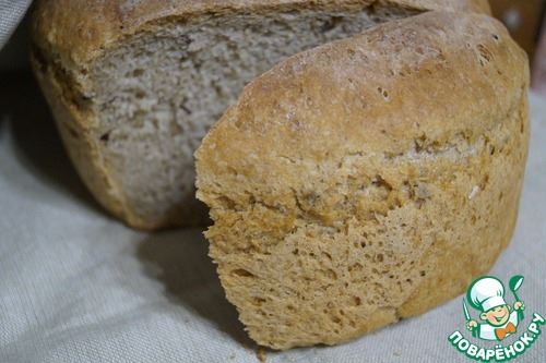 Домашний хлеб из трёх сортов муки