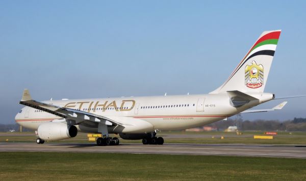 Etihad Airways прекращает все полеты