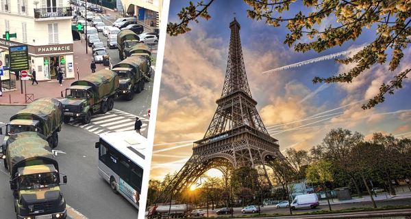 В Париж вошли войска: армия будет блокировать столицу Франции из-за коронавируса. Фото